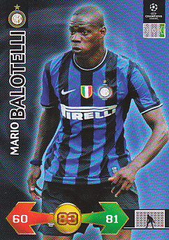 Mario Balotelli Internazionale Milano 2009/10 Panini Super Strikes CL #153